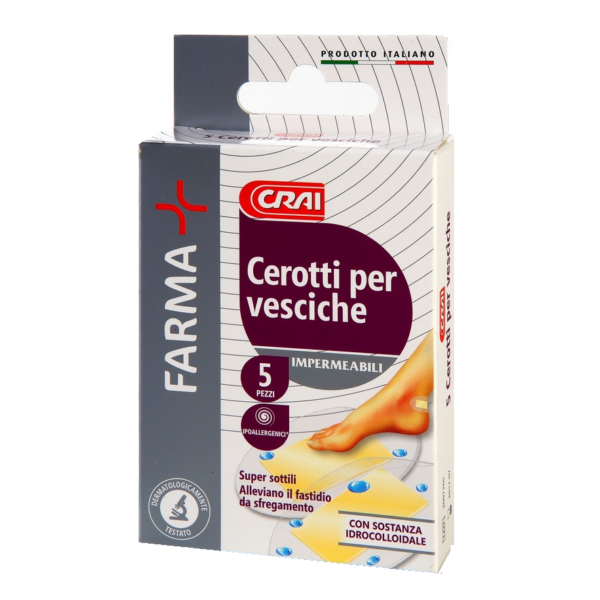 CEROTTI IMPERMEABILI PER VESCICHE FARMA CRAI X 5 PEZZI