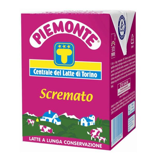 LATTE SCREMATO CENTRALE DEL LATTE DI TORINO ML. 500
