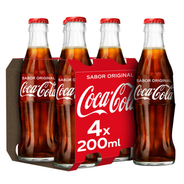 COCA COLA BOTTIGLIA VETRO CL. 20 X 4