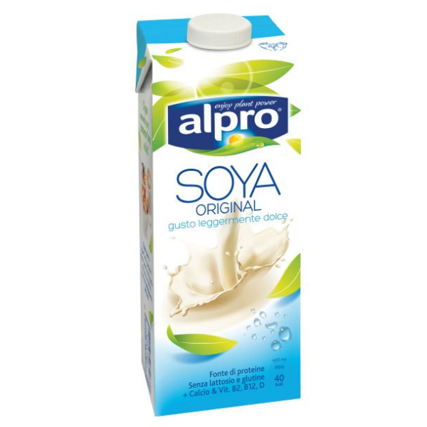 DRINK ALLA SOIA 100% VEGETALE ORIGINAL ALPRO LT. 1