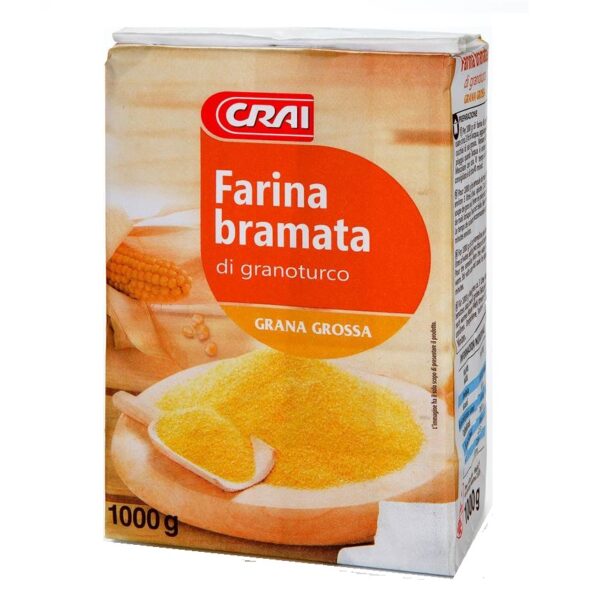 FARINA DI POLENTA BRAMATA DI GRANOTURCO CRAI KG. 1