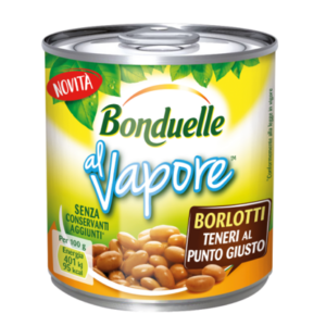 FAGIOLI BORLOTTI COTTI AL VAPORE BONDUELLE GR. 310