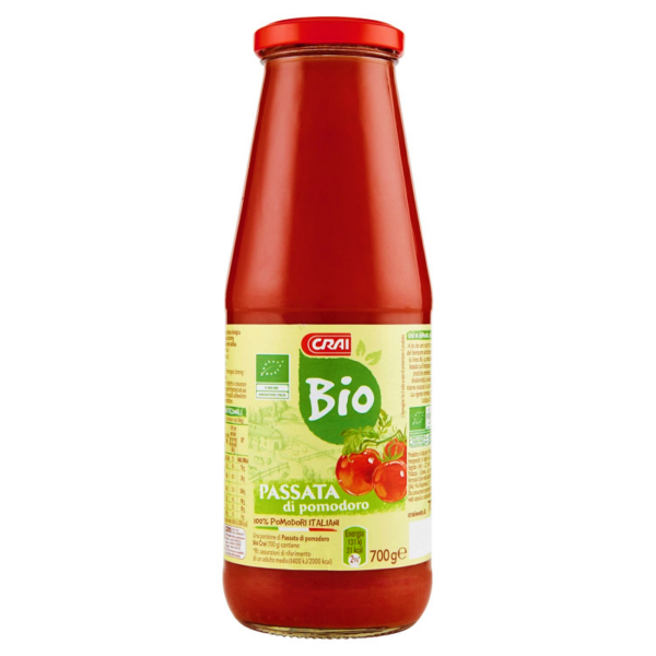 PASSATA DI POMODORO BIO CRAI GR. 700