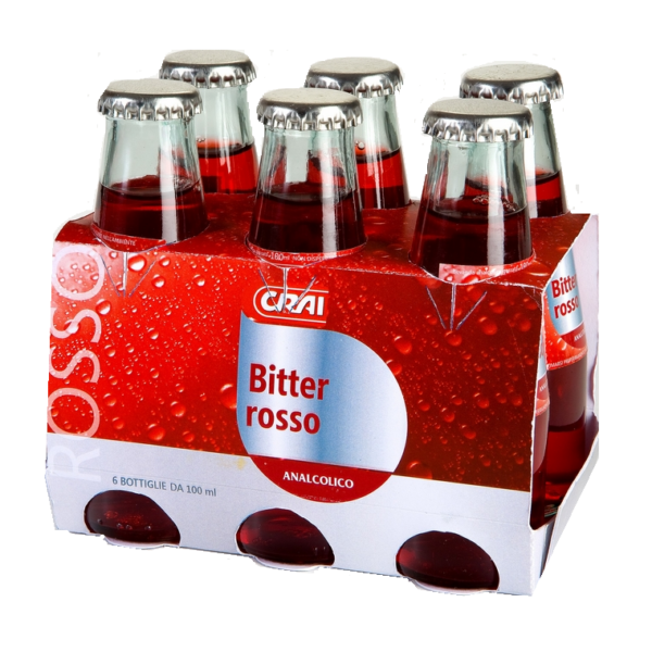 BITTER ROSSO ANALCOLICO CRAI  X 6