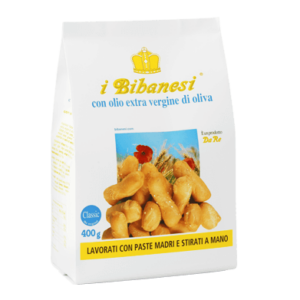 BIBANESI OLIO EXTRAVERGINE STIRATI A MANO GR. 400