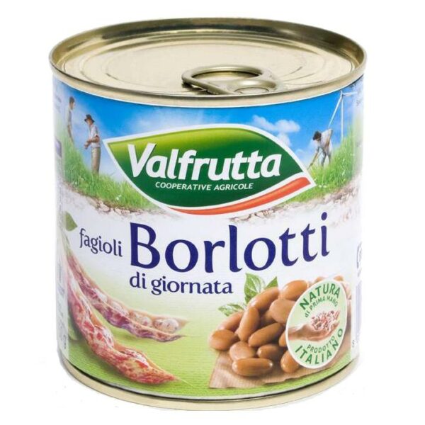 FAGIOLI BORLOTTI VALFRUTTA GR. 400