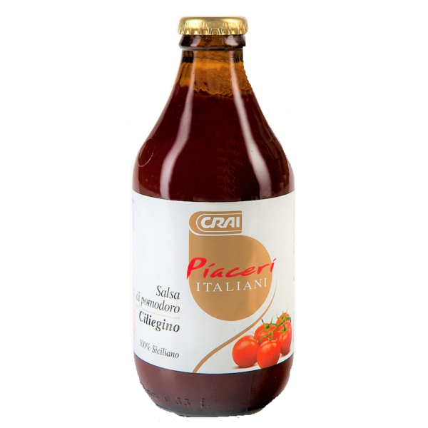 SALSA DI CILIEGINO 100% SICILIANO PIACERI ITALIANI ML. 330