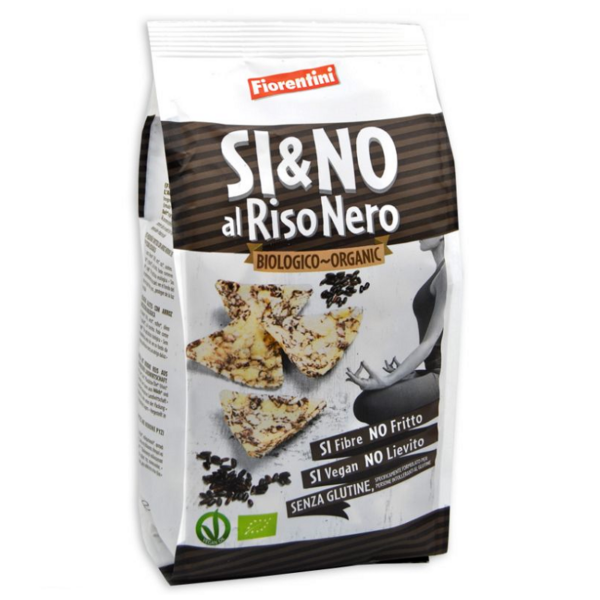 GALLETTE DI RISO NERO BIO SI&NO FIORENTINI GR. 80