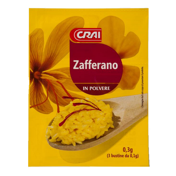 ZAFFERANO IN POLVERE CRAI GR. 0,1 X 3 BUSTINE