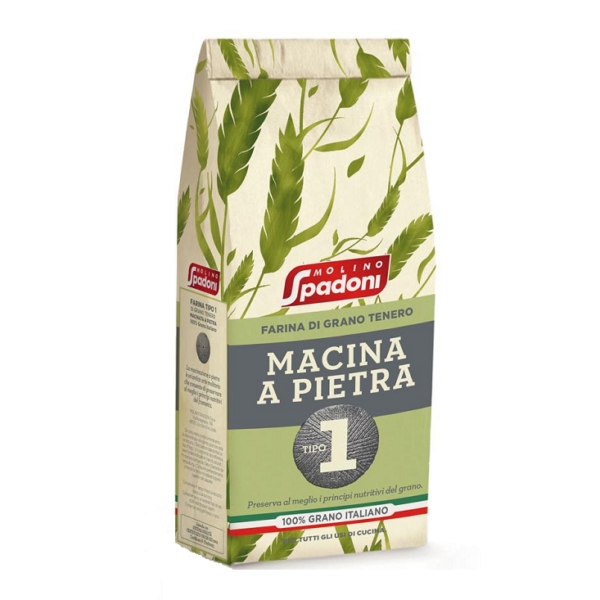 FARINA TIPO 1 MACINATA A PIETRA SPADONI KG. 1
