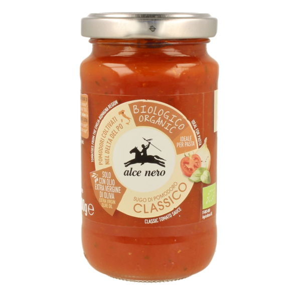 SUGO DI POMODORO CLASSICO BIO ALCE NERO GR. 200