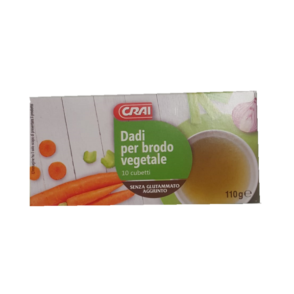 DADO VEGETALE CRAI X 10 CUBETTI