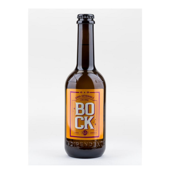 BIRRA AMBRATA ARTIGIANALE BOCK ML. 500