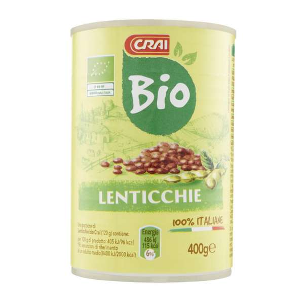 LENTICCHIE BIO CRAI GR. 400