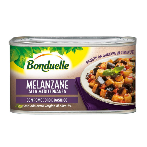 MELANZANE ALLA MEDITERRANEA BONDUELLE GR. 375