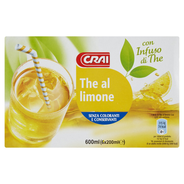 THÈ AL LIMONE CRAI BRIK CL. 20 X 6