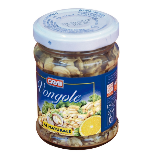 VONGOLE AL NATURALE CRAI GR. 130