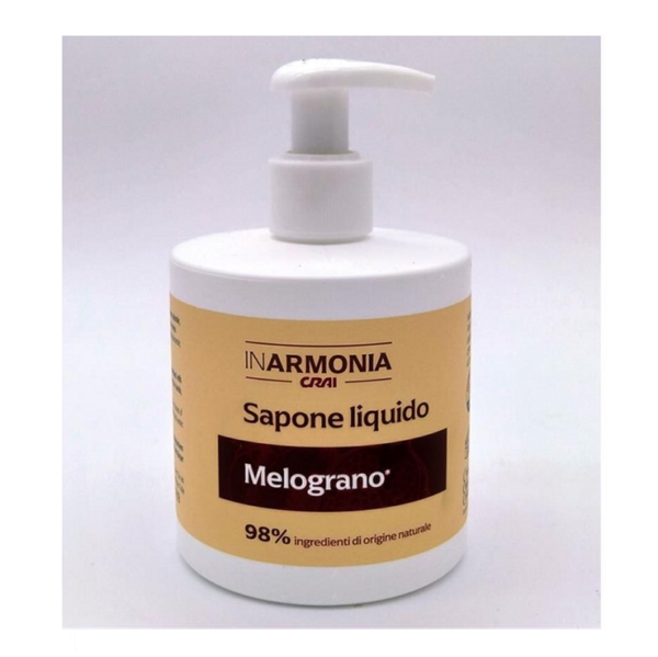 SAPONE LIQUIDO AL MELOGRANO IN ARMONIA CRAI ML. 300
