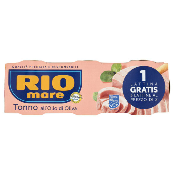 TONNO RIO MARE GR120X2+1 OMAGGIO