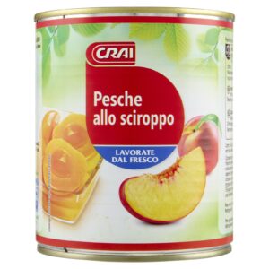Crai Pesche allo Sciroppo 820g