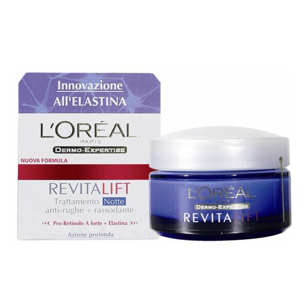 CREMA NOTTE RASSODANTE ANTIRUGHE PLENITUDE L´OREAL ML. 50
