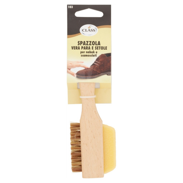 SPAZZOLA CON SETOLE E PARA PZ. 1