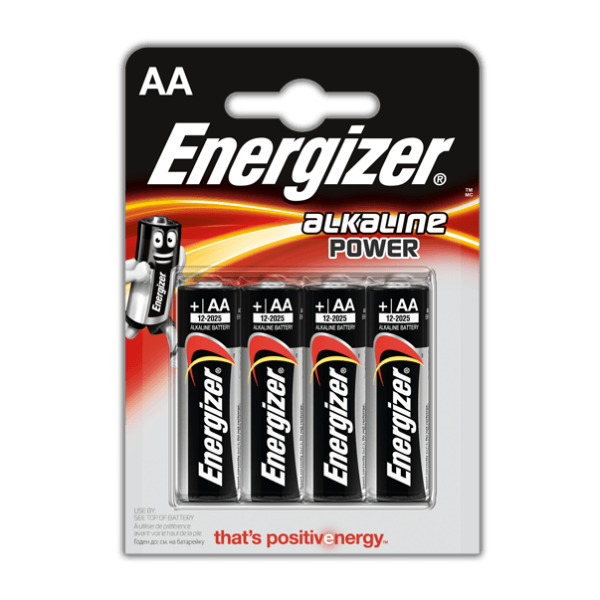 PILE ENERGIZER AA STILO X 4