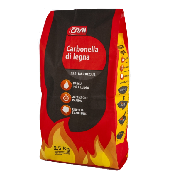 CARBONELLA DI LEGNA CRAI KG .2,5