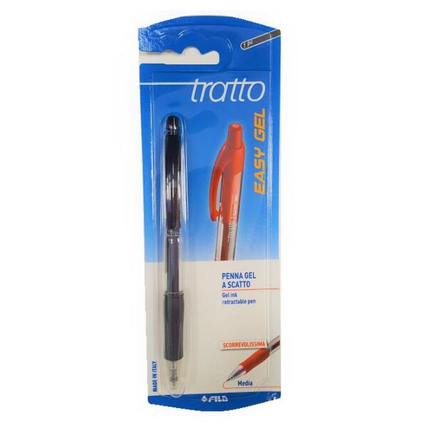 PENNA NERA A SCATTO EASY GEL TRATTO 1 PZ