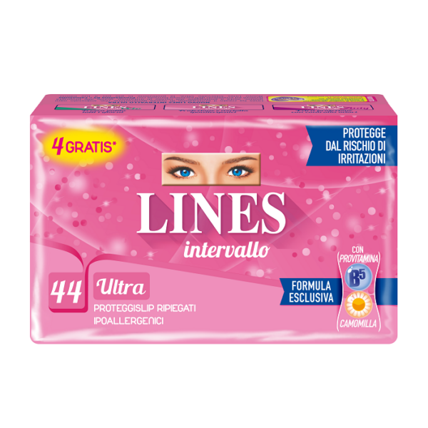 PROTEGGISLIP LINES INTERVALLO ULTRA ANATOMICO RIPIEGATO X 44