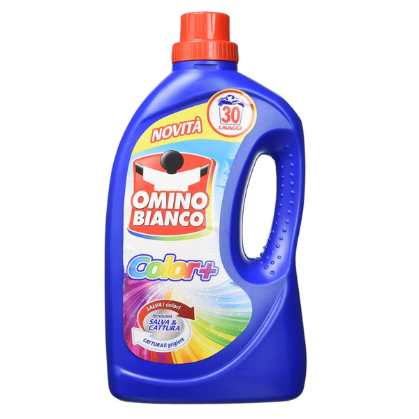 OMINO BIANCO COLOR + LIQUIDO DETERSIVO MISURINI 30