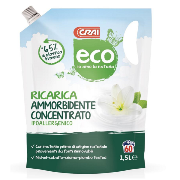 AMMORBIDENTE ECO RICARICA CRAI X 60 LAVAGGI