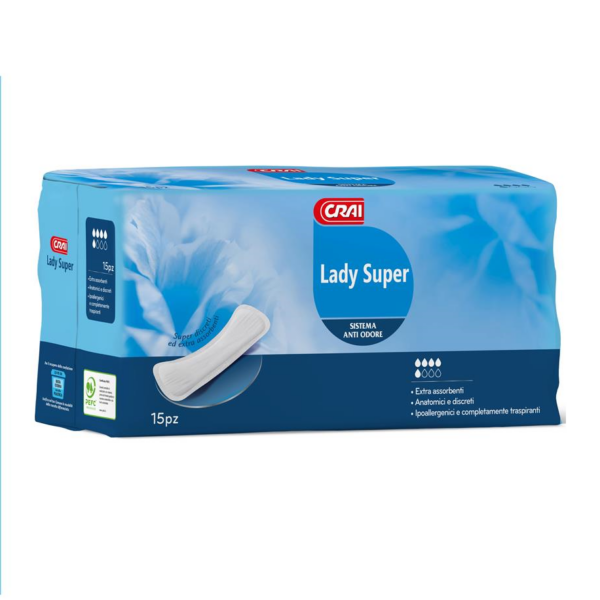 ASSORBENTI LADY SUPER CRAI X 15