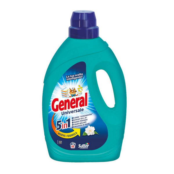 LIQUIDO LAVATRICE GENERAL UNIVERSALE 44 MISURINI