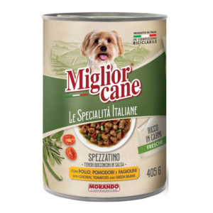 BOCCONCINI DI POLLO POMODORI & FAGIOLI MIGLIORCANE GR. 405