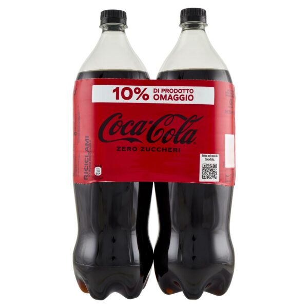 COCA COLA ZERO BIPACK PET 1.5L