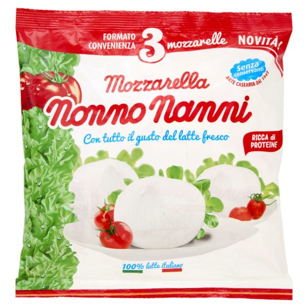 MOZZARELLA NONNO NANNI 3X125G