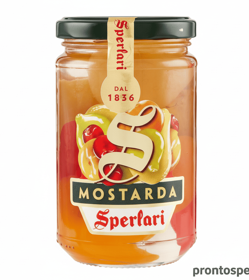 MOSTARDA SPERLARI PINO VV 380G