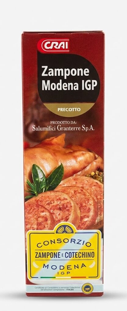 ZAMPONE DI MODENA IGP PRECOTTO CRAI GR. 900