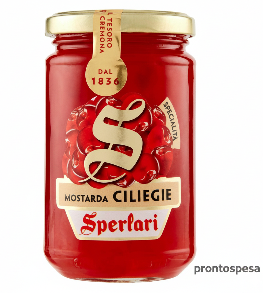 MOSTARDA SPERLARI CILIEGE 380G