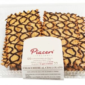 CHIACCHIERE AL CIOCCOLATO PIACERI ITALIANI 250G
