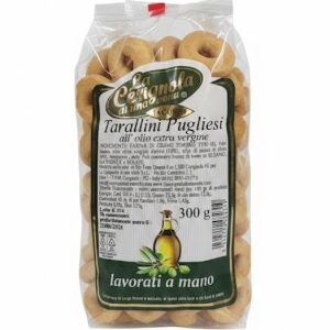 La cerignola Tarallini Pugliesi alla‘ olio extra vergine 300g