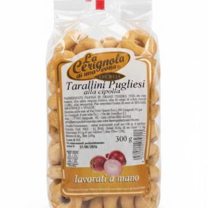 La cerignola Tarallini Pugliesi alla cipolla 300g