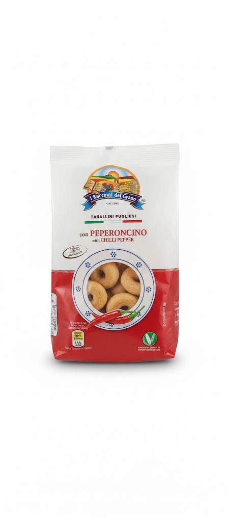 I Racconti Tarallini pugliesi con Peperoncino 250g