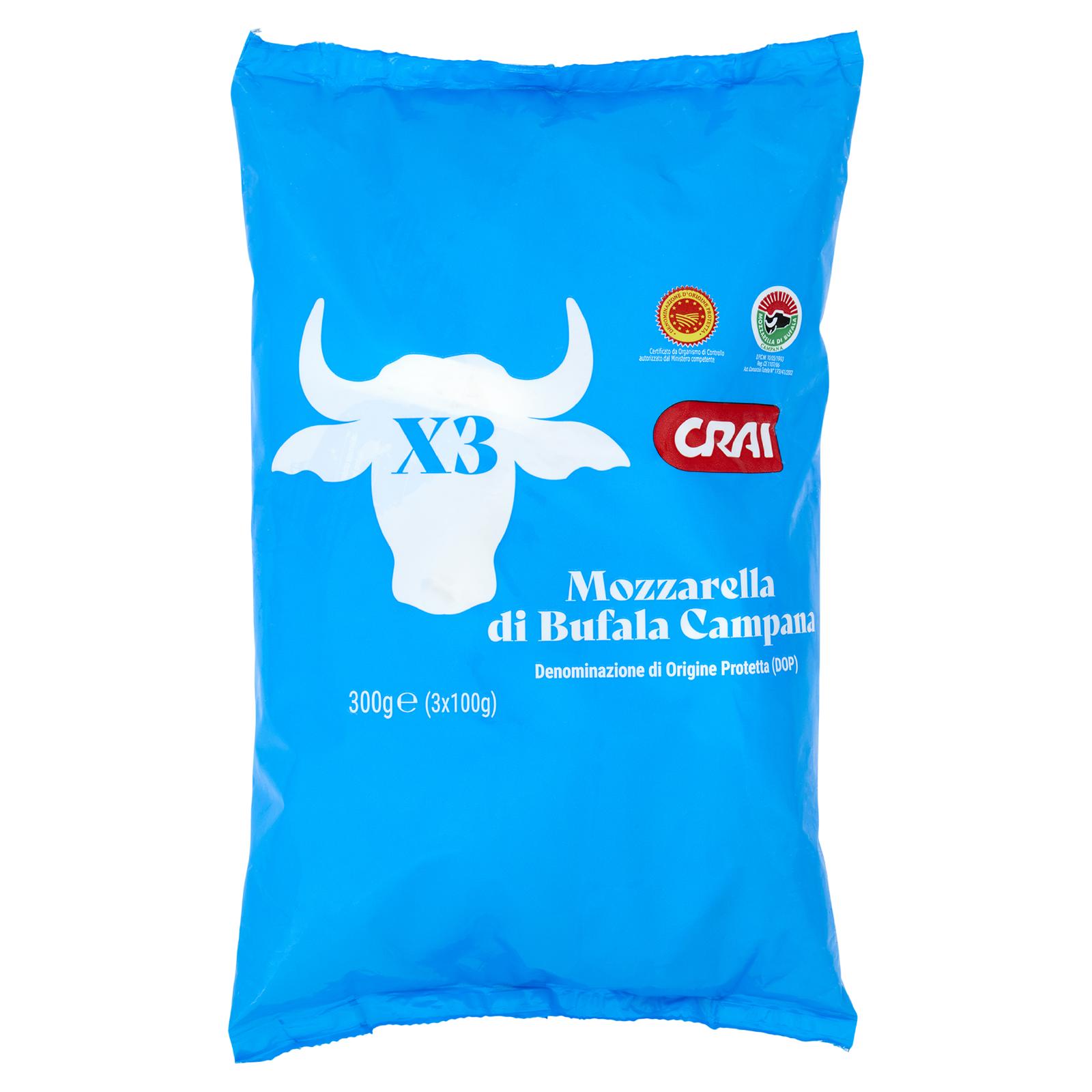 MOZZ BUFALA CRAI DOP 3x100GR