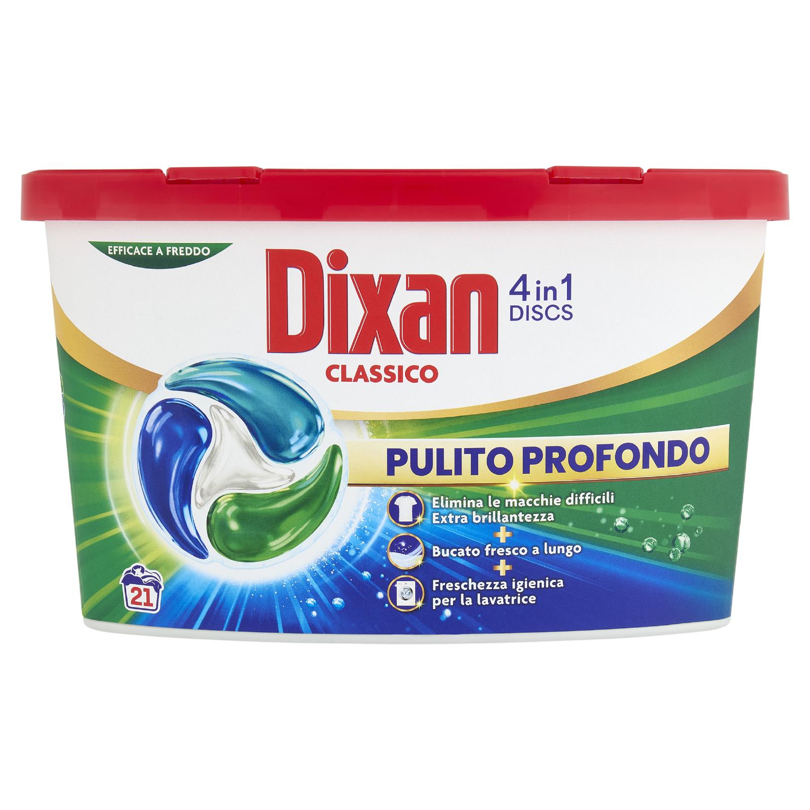 4 IN 1 DISC CLASSICO DIXAN 21 CAPS