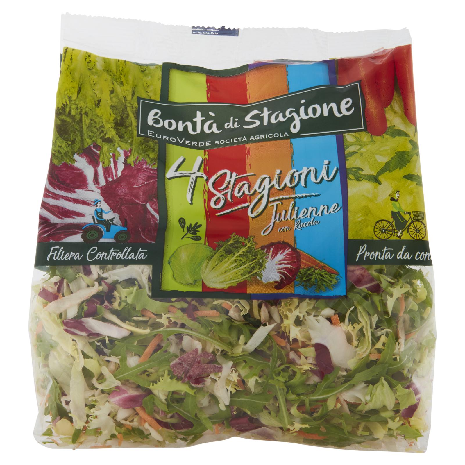 BONTÀ DI STAGIONE 4 STAGIONI JULIENNE CON RUCOLA 220 G
