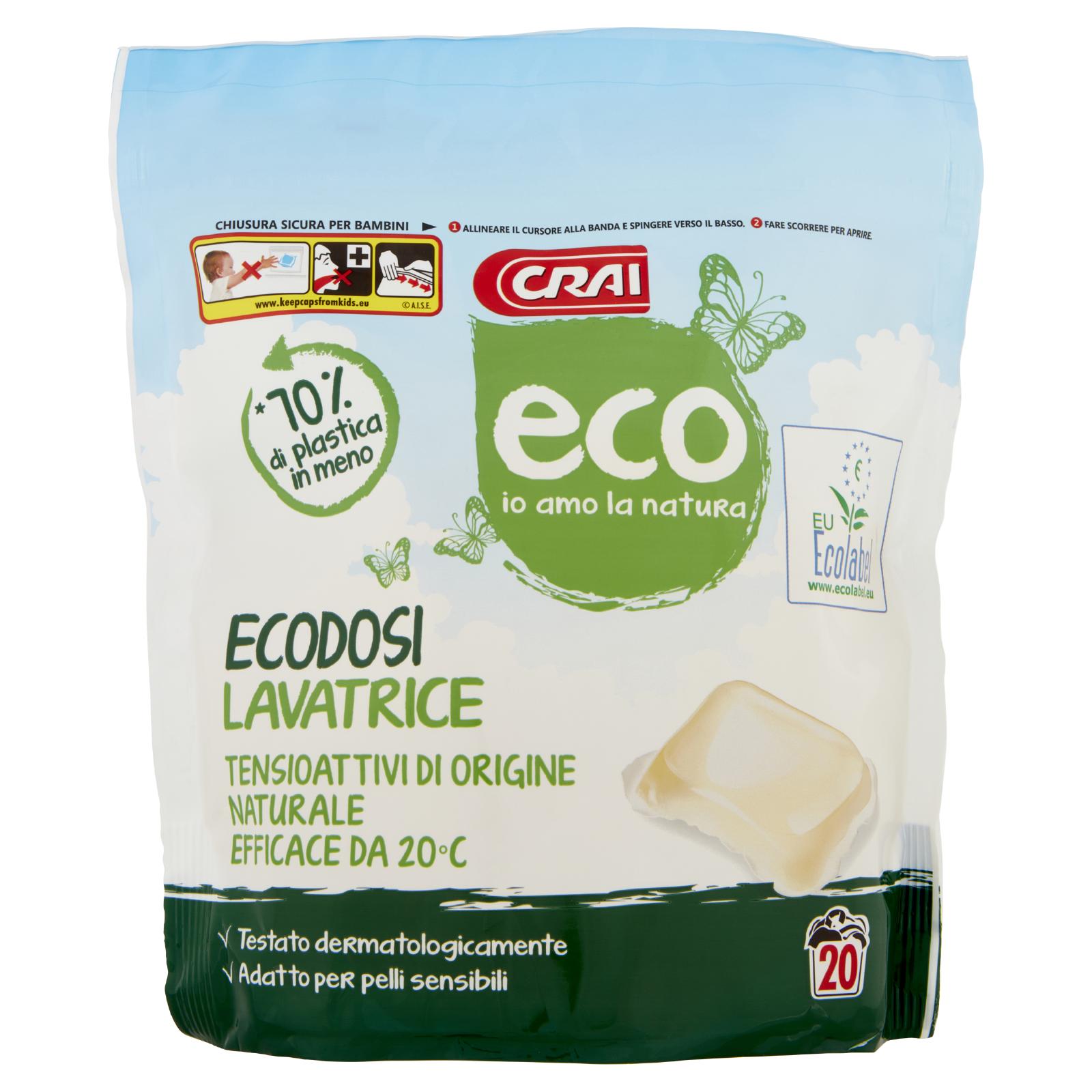 CRAI ECO ECODOSI LAVATRICE 20 LAVAGGI 388 ML