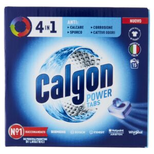 CALGON POWER TABS 4IN1 ANTICALCARE LAVATRICE 15 TABS 195 GR