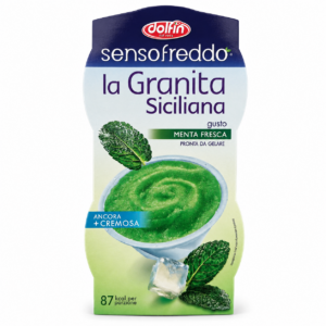 DOLFIN SENSOFREDDO LA GRANITA SICILIANA GUSTO MENTA FRESCA 2 X 100 ML
